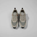 Brown Color Block Sneakers Nawao.com