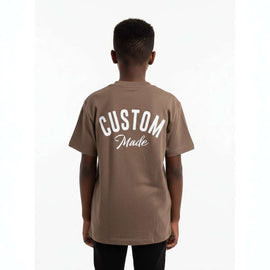 Brown Crew Neck S S Modal T Shirt Brown Nawao.com
