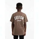 Brown Crew Neck S S Modal T Shirt Brown Nawao.com