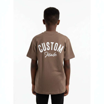 Brown Crew Neck S S Modal T Shirt Brown Nawao.com