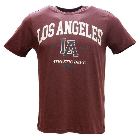 Brown Graphic T Shirt Brown Nawao.com