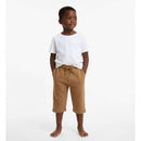 Brown Jacquard Shorts Brown Nawao.com