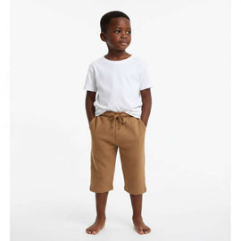 Brown Jacquard Shorts Brown Nawao.com