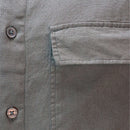 Brown Linen Blend Field Shirt Brown Nawao.com