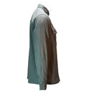 Brown Linen Blend Field Shirt Brown Nawao.com