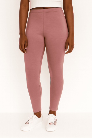 Brown Long Leggings Nawao.com