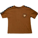 Brown Oversize Mickey Mouse T Shirt Brown Nawao.com