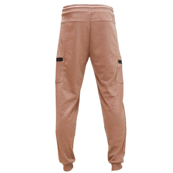Brown Tech Jog Pants Nawao.com