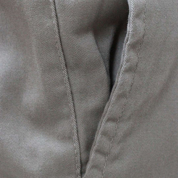 Brown Twill Jogger Brown Nawao.com