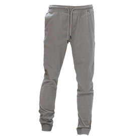 Brown Twill Jogger Brown Nawao.com