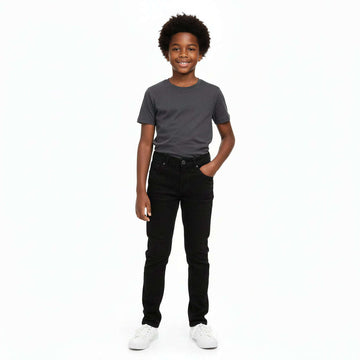 Bsr 365 5Pkt Stretch Slim Fit Black Nawao.com