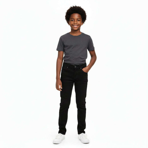 Bsr 365 5Pkt Stretch Slim Fit Black Nawao.com