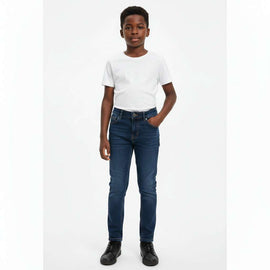 Bsr 365 5Pkt Stretch Slim Fit Darkwash Nawao.com