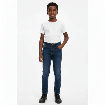 Bsr 365 5Pkt Stretch Slim Fit Darkwash Nawao.com