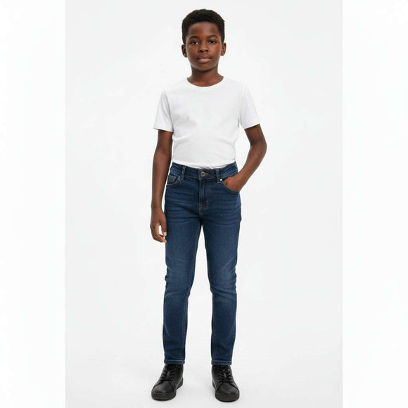 Bsr 365 5Pkt Stretch Slim Fit Darkwash Nawao.com