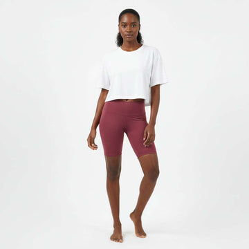 Burgundy Biker Short Nawao.com