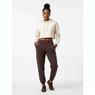 Burgundy Elasticated Hem Jog Pant Burgundy Nawao.com