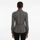Button Front Collared Blouse Assorted Nawao.com