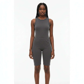 Charcoal Biker Short Charcoal Nawao.com