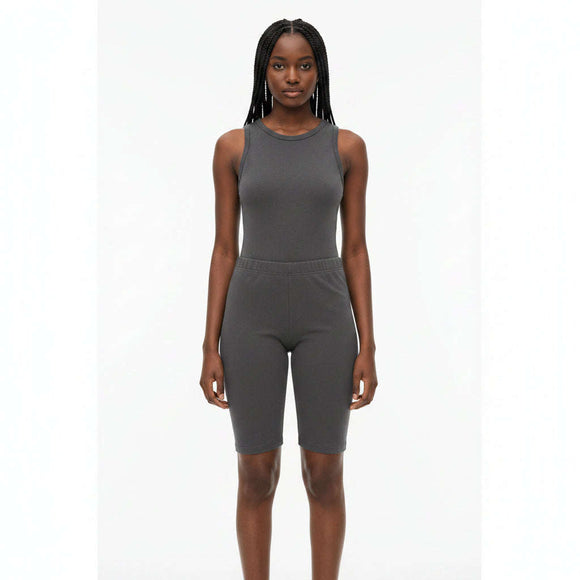 Charcoal Biker Short Charcoal Nawao.com