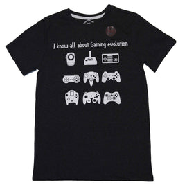 Charcoal Gaming Evolution Short Sleeve Graphic Tee Charcoal Nawao.com