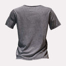 Charcoal Girl Foil Embellished T Shirt Nawao.com