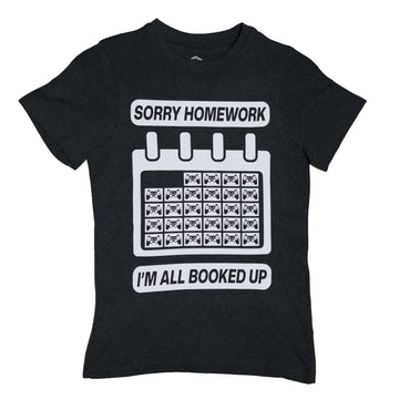 Charcoal Graphic T-Shirt Nawao.com
