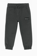Charcoal Grey Coloured Knitted Denim Jogger Charcoal Nawao.com