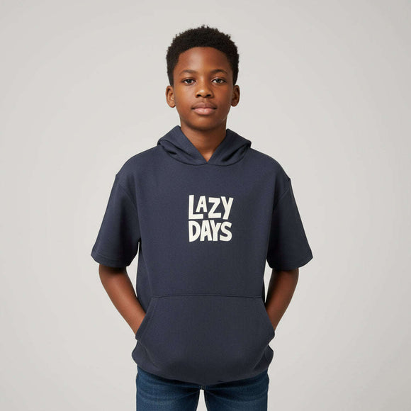 Charcoal Modal Hoody T Shirt Charcoal Nawao.com