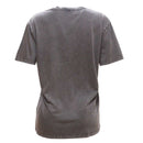 Charcoal Oversize Biker T Shirt Nawao.com