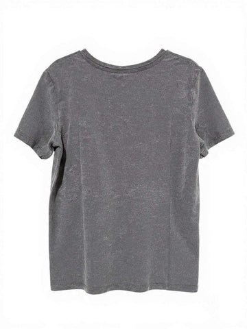 Charcol Donald Duck Printed T Shirt Nawao.com