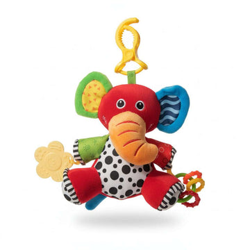 Clip Elephant With Vibration Teether Rattle Nawao.com