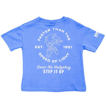 Cobalt Oversize Sonic T Shirt Blue Nawao.com