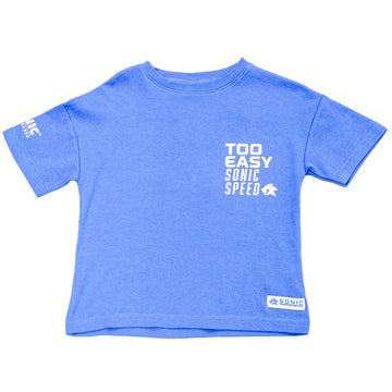 Cobalt Oversize Sonic T Shirt Blue Nawao.com