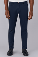 Color Denim Jeans Navy Nawao.com