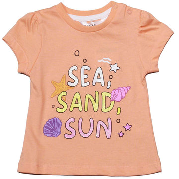 Coral Placement Print T Shirt Nawao.com