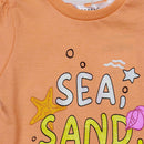 Coral Placement Print T Shirt Nawao.com