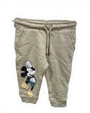 Cream And Beige Mickey Jogging Suits Nawao.com
