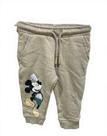 Cream And Beige Mickey Jogging Suits Nawao.com