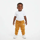 Cream And Sand 2 Packs Active Pants Beige Nawao.com
