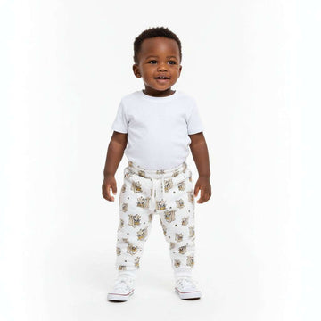 Cream And Sand 2 Packs Active Pants Beige Nawao.com