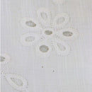 Cream Embroidered Longsleeve Cream Nawao.com