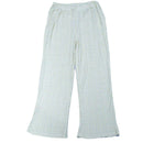 CREAM  LUREX WIDELEG RIB PANTS BEIGE 9 10 YEARS Nawao.com
