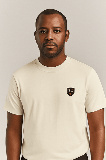 Cream Mens Tshirt Mid Grey Nawao.com