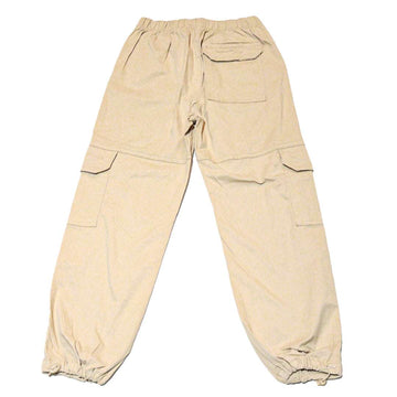 Cream Parachute Twill Pants Nawao.com