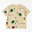 Cream Splatter Tshirt Nawao.com