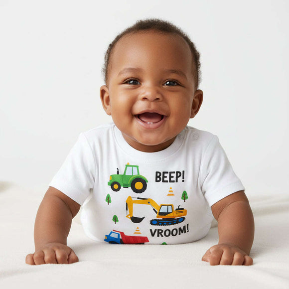 Cream Truck Front Tshitrt Cream 3 6 Months Nawao.com