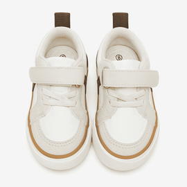 Cream Velcro Sneaker Nawao.com