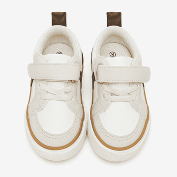 Cream Velcro Sneaker Nawao.com