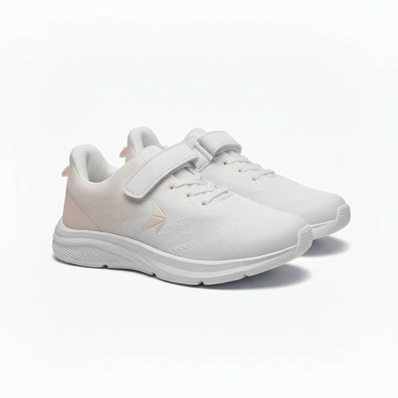 Cream Velcro Trainer Cream Nawao.com